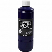 Textil Färg - Briljantblå - 500 ml