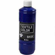 Textil Färg Primärblå 500 ml Textilfärg Basic