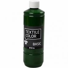 Textil Färg - Gräsgrön - 500 ml