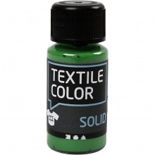 Textil Färg Solid - Briljantgrön - 50 ml