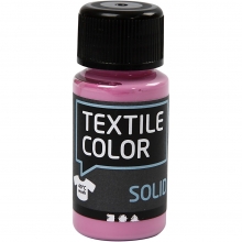 Textil Färg Solid Rosa 50 ml Textilfärg till scrapbooking, pyssel och hobby