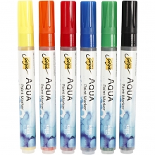 SOLO GOYA Aqua Paint Marker Mixade färger 6 st