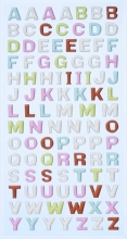 bokstäver alfabet versaler