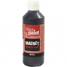 Magnetfärg Svart 250 ml till scrapbooking, pyssel och hobby