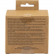 Silikonform Gjutform - Bubblig Fyrkant - 5x6 cm