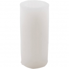 Silikonform Gjutform - Räfflad Cylinder - H: 12 cm