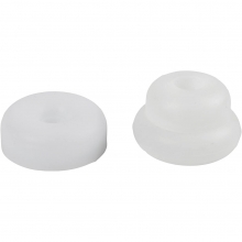 Silikonform donutformad ljushållare, 1 st, matt transparent, packshot.