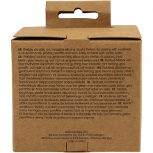 Silikonform mussla, 1 st, matt transparent, packshot.