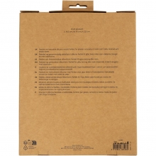 Silikonform Mussla - Snäckskal - 14x14,5 cm