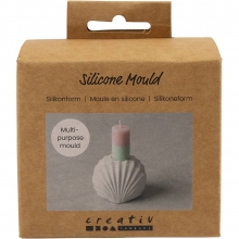 Silikonform ljushållare utav skal, 1 st, packshot.