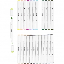 Illustrations Marker - 24 st Tuschpennor - Complementary Colors