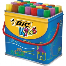 Bic Tuschpenna Bic Kids Jumbo - 4 mm - 30 - Mixade Färger