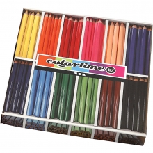 Colortime färgpennor Mixade Färger Jumbo 144 st