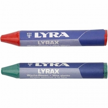 Lyra Vaxkritor Mixade Färger 12 st till scrapbooking, pyssel och hobby