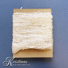 Dekorativt fiskenät Vitt 1x1m Band till scrapbooking, pyssel och hobby