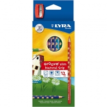 Lyra Groove Slim färgpennor Mixade Färger 12 st