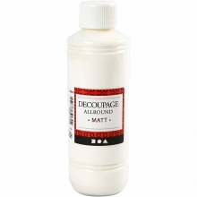 Decoupagelack - Matt - 250 ml