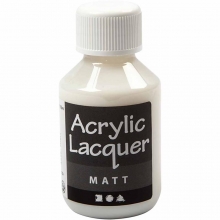 Akryllack Matt 100 ml Lack Varnish till scrapbooking, pyssel och hobby