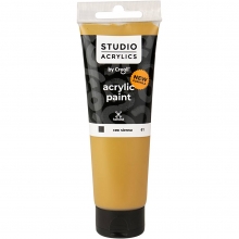 Creall Studio Akrylfärg - Täckande - Raw Sienna (61) - 120 ml