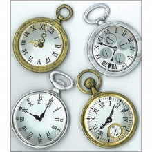 3D Stickers Jolees - Vintage Pocket Watches