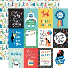 Paper Pack Echo Park Its Your Birthday Blue 12x12 Tum