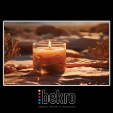 Mörk Röd Bekro Ljusfärg för ljustillverkning.