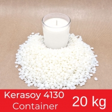 Sojavaxblandning till ljusglas från Kerax. Kerasoy 20 kg.