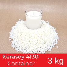 Sojavaxblandning till ljusglas från Kerax. Kerasoy 3 kg.
