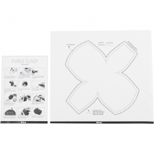 Börshandtag med syhål Bredd 10 cm Antiksilver Väskhandtag Spännen