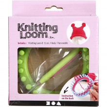 Stickring dia. 12 cm Flätstickoch knytredskap