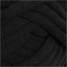 Tubgarn Svart L: 45 m 100g till scrapbooking, pyssel och hobby