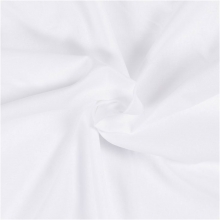 Bomullstyg 2 meter - B: 145 cm - Vit