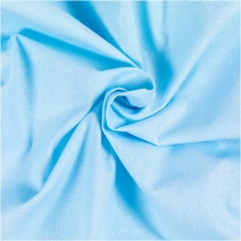 Bomullstyg 2 meter - B: 145 cm - Ljus Turkos