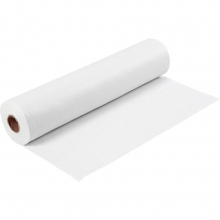 Hobbyfilt - B: 45 cm - Vit - 5 meter rulle