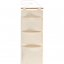 Väggförvaring Med Fickor - Natur - 75 cm