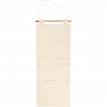 Väggförvaring Med Fickor - Natur - 75 cm