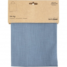 Tygpåse - Duvblå Tote Bag - 38x42 cm