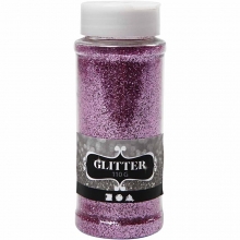 Glitterpulver - Rosa - 110 gram