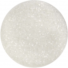 Glitterpulver - Vit - 110 gram
