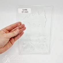 Gjutform Tvål Ljus Gran Granar Julmotiv