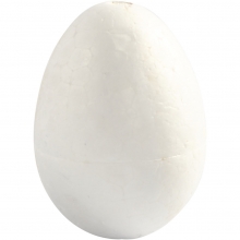 Frigolit Ägg Höjd: 6 cm 5 st Frigolitägg