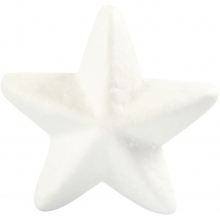 Frigolit Figur Stjärna - 6 cm - 50 st