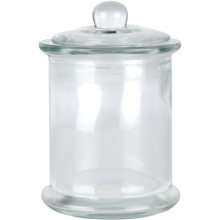 Glasburkar med lock 10 st 330 ml H: 14 cm Ljushållare