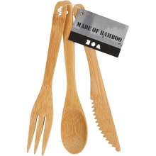 Bestick av Bambu 16 cm 1 set Kök Badrum till scrapbooking, pyssel och hobby