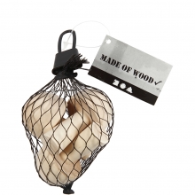 Miniatyr Svampar Trä 5,2x2,9 cm 3 st Nissedörr