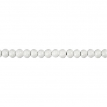Träpärlor - 5 mm - Vit - 6 g - ca 150 st