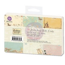 Paper Pad ATC 6”x4” Prima Bedtime Story Journaling Notecards Marketing
