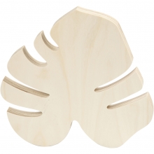 Blad H: 24 cm B: 25 Plywood Tjocklek 19 mm Dekorationsföremål