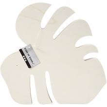 Blad H: 24 cm B: 25 Plywood Tjocklek 19 mm Dekorationsföremål
