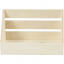 Trä Hylla Natur 13,3 x 7,5 cm Möbler Byrå Pall